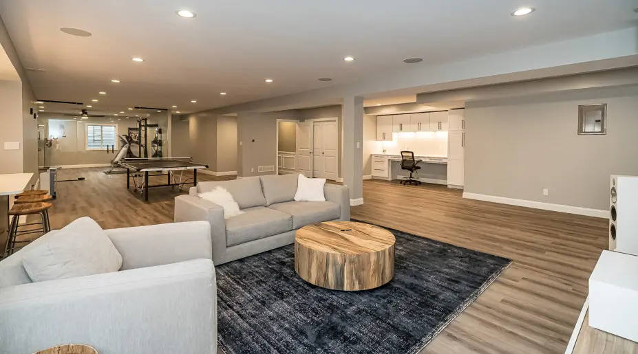Finished basement project 5 in the Greater Toronto Area
